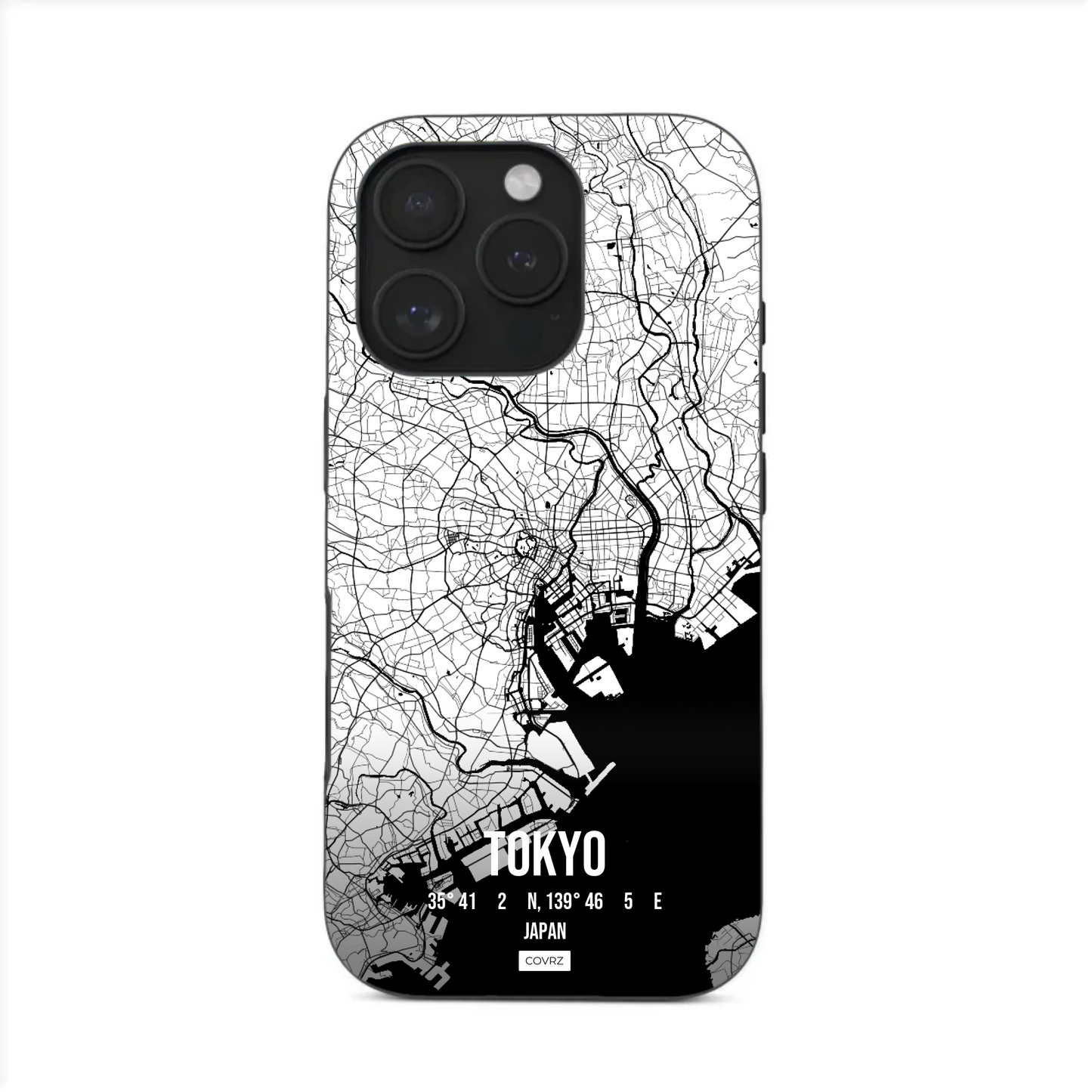 Tokio Japan Personalisierte Stadtkarte Handyhülle – Gestalte deinen Lieblingsort! Clear Case