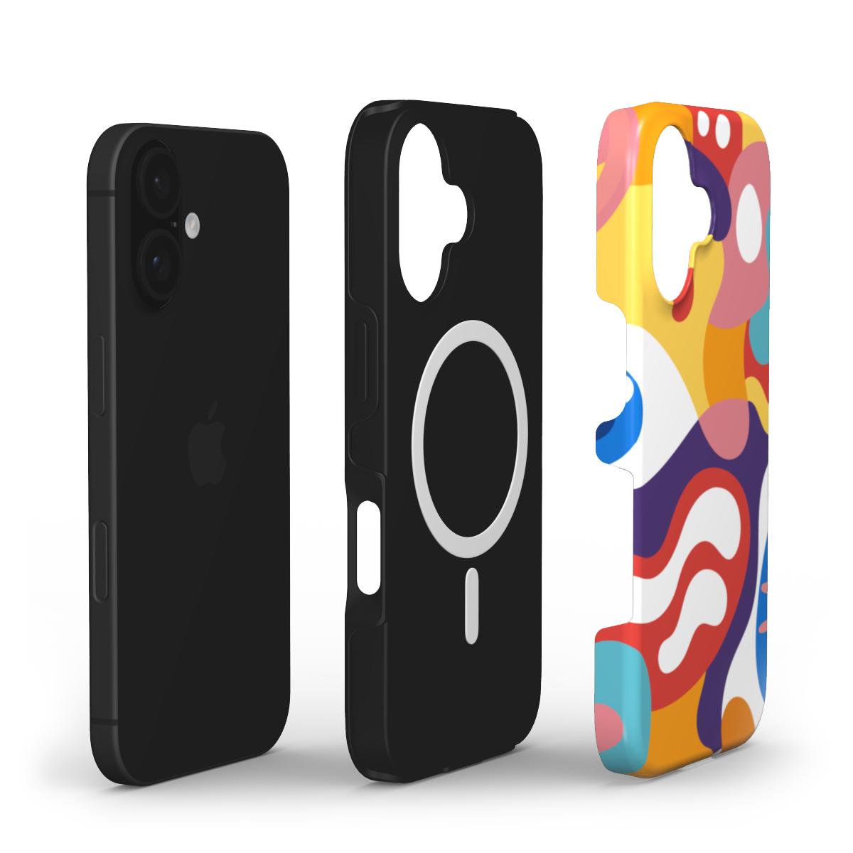 Abstract Pop Art Phone Case – Bold & Colorful Design