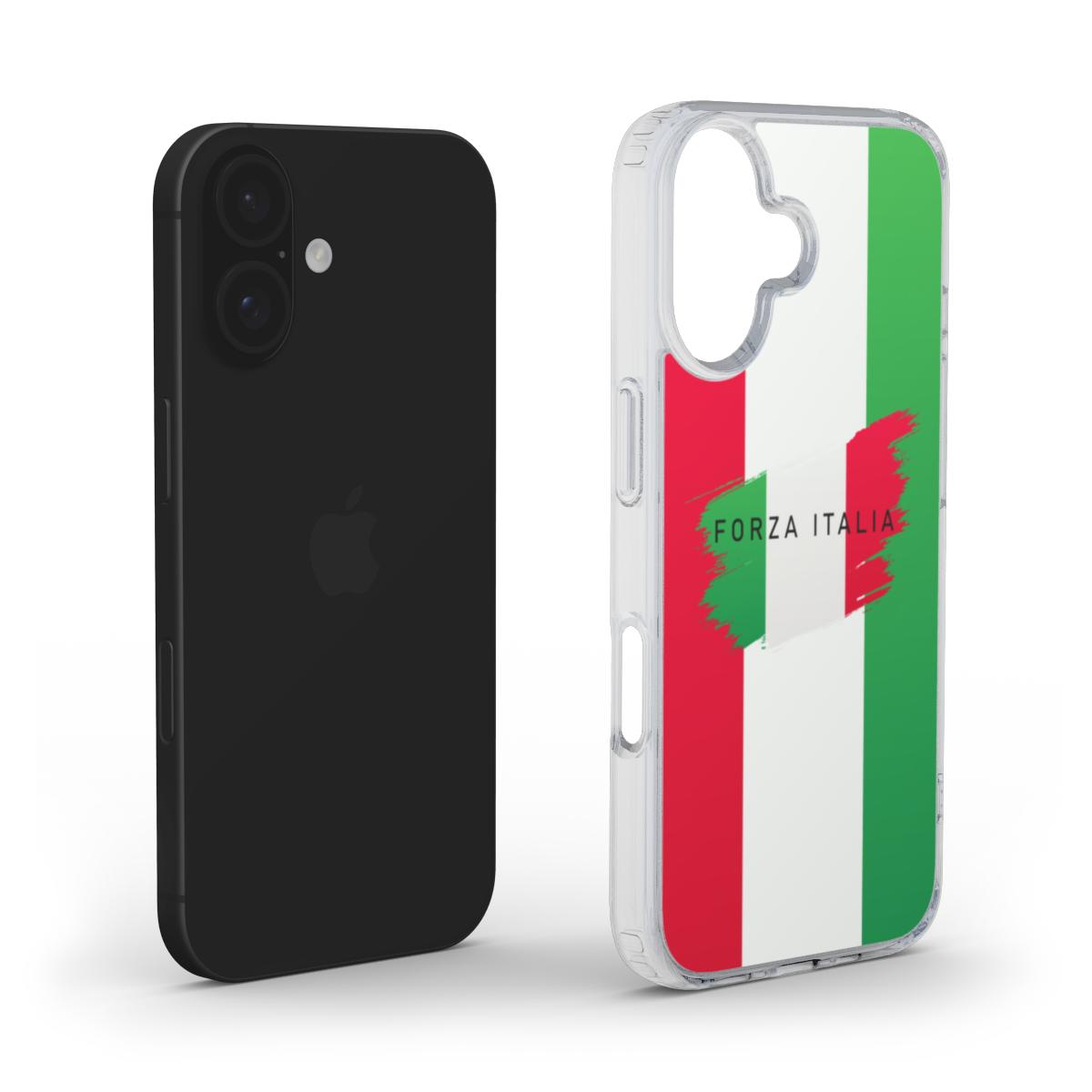 Forza Italia Flag Phone Case - Sleek & Patriotic Design