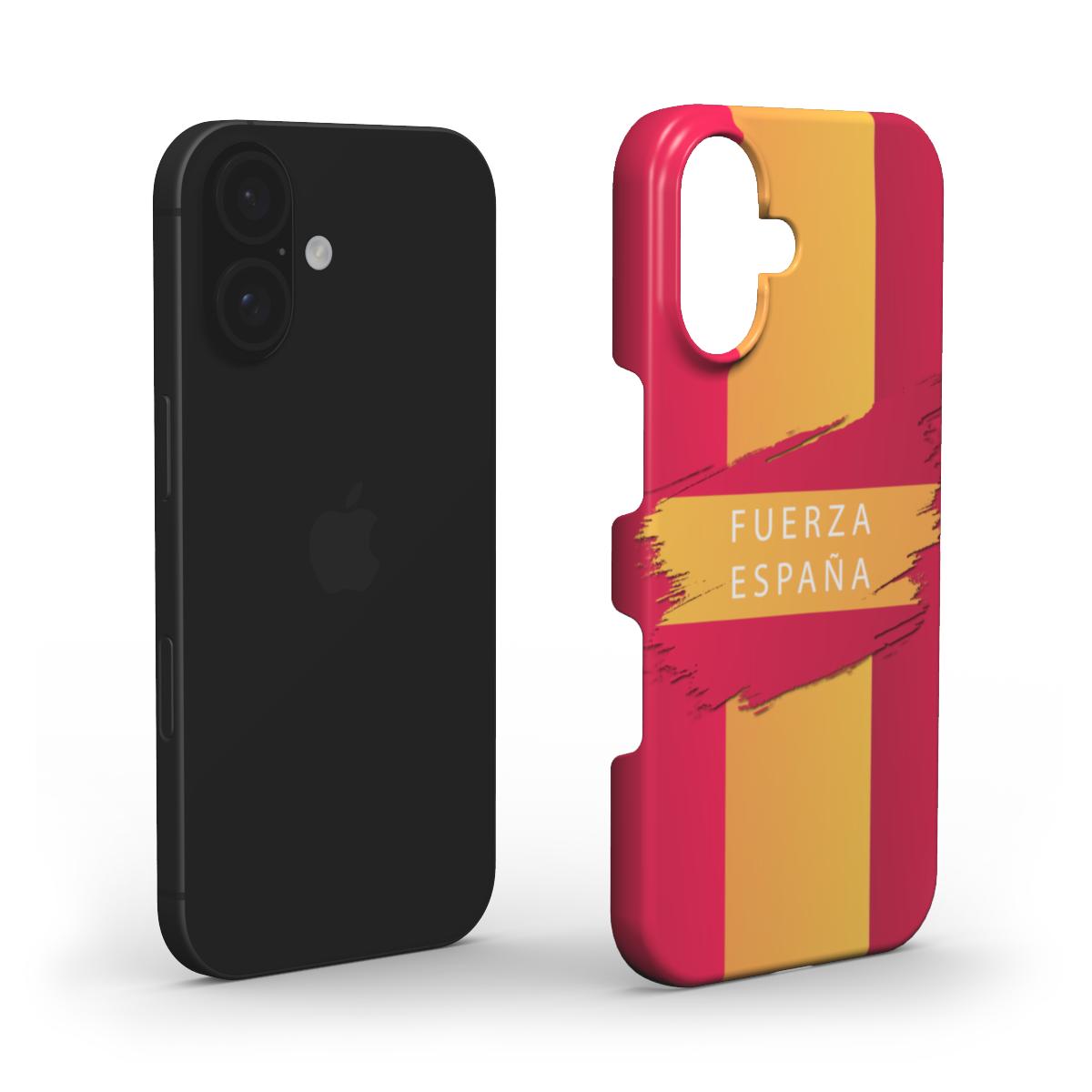 Fuerza España Flaggen-Handyhülle – Mutiges & Patriotisches Design Snap