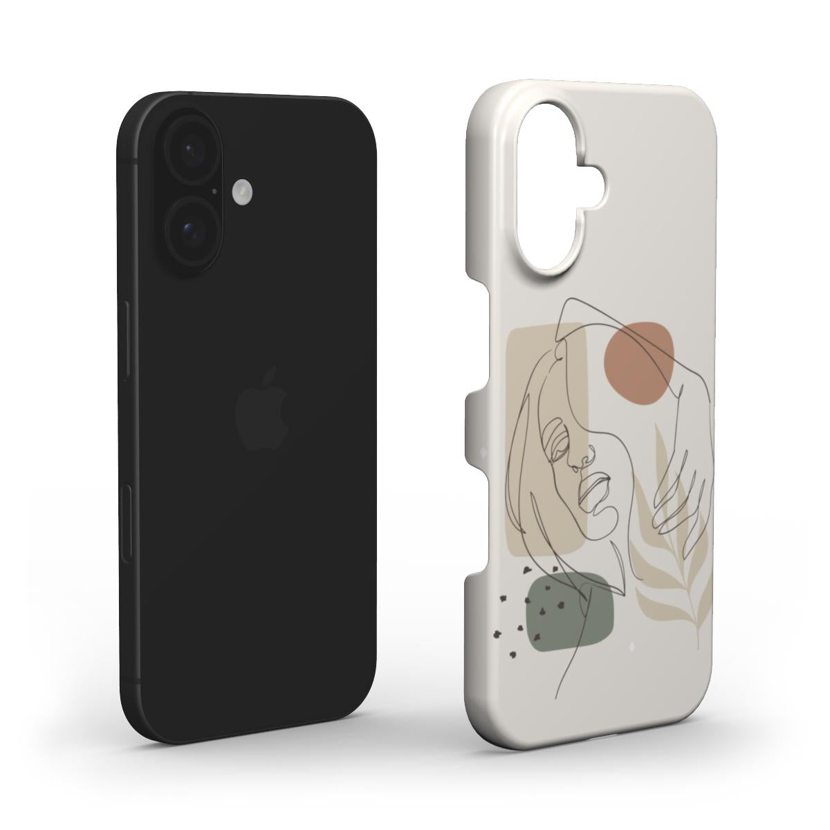 Abstrakte Minimalistische Line Art Handyhülle – Modernes & Künstlerisches Design Snap