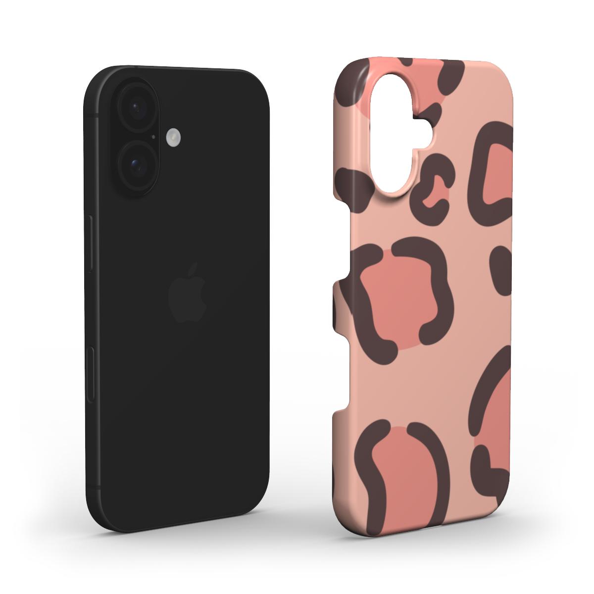 Leopardenmuster Abstrakte Handyhülle – Stylisches & Modisches Design Snap