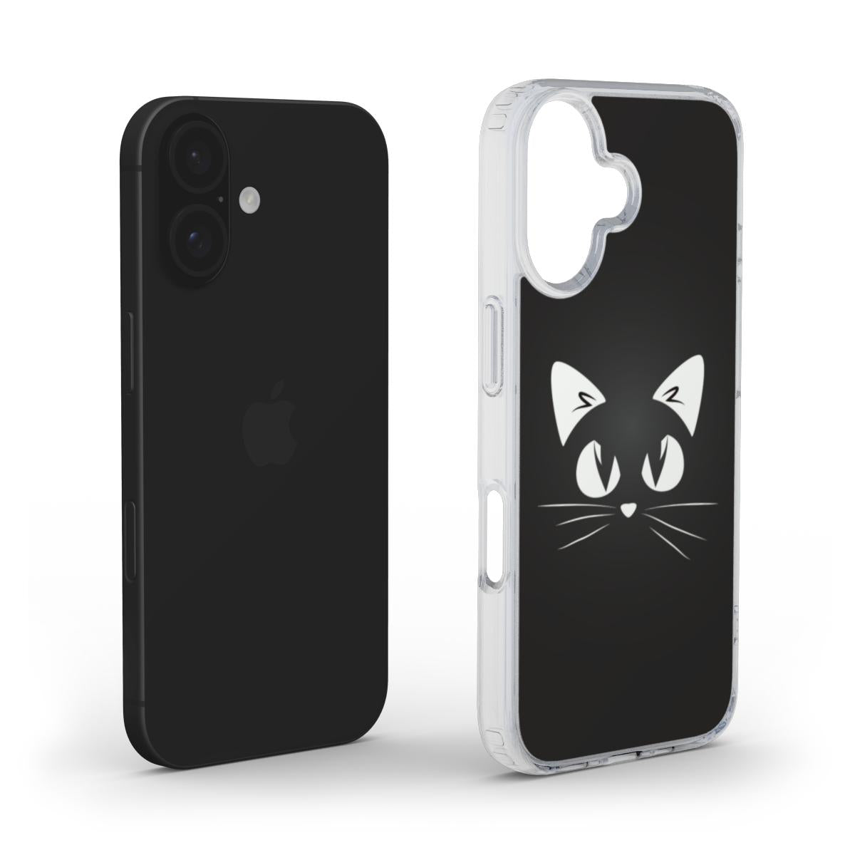 Personalisierte Handyhülle mit Katzenmotiv – Elegant und Individuell MagSafe Clear