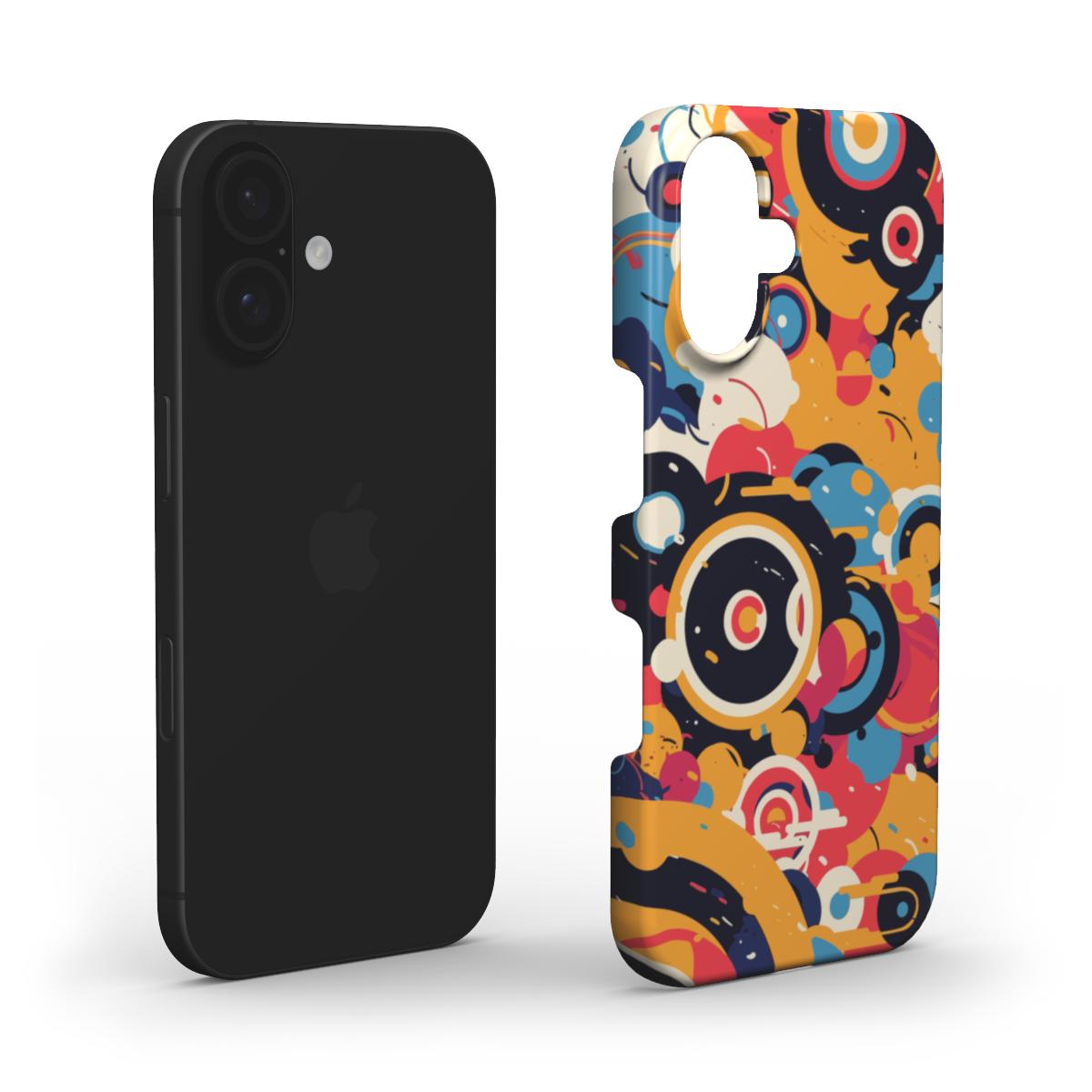 Farbspritzer Handyhülle – Mutiges & Dynamisches Abstraktes Design Snap