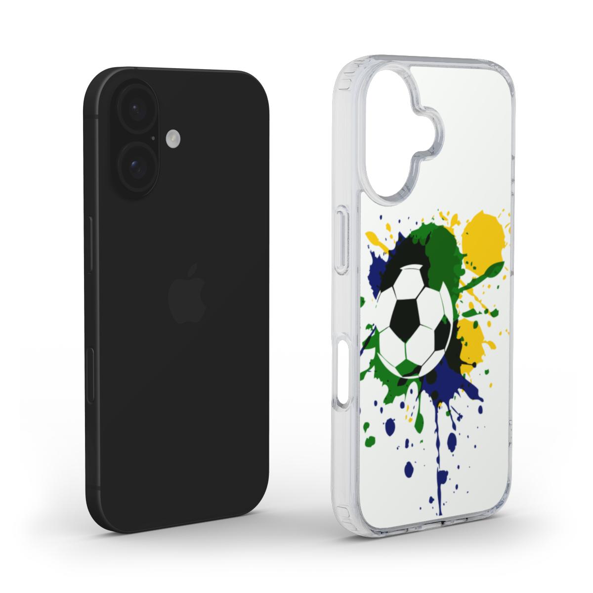 Navy Blue Football Pattern Phone Case