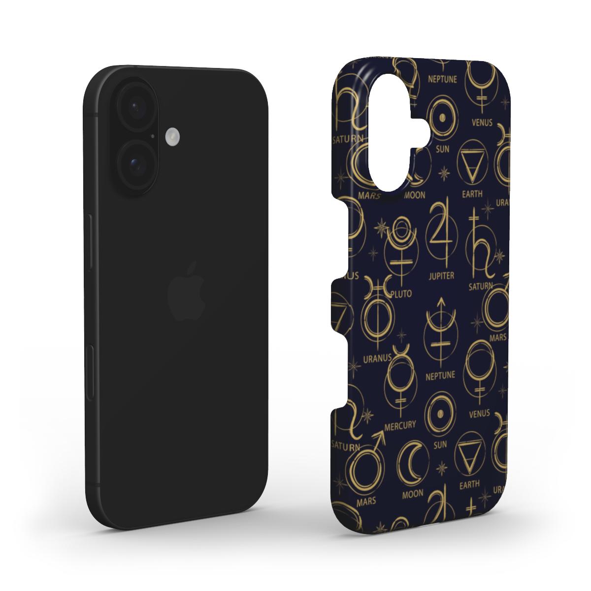 Celestial Zodiac Symbols Phone Case – Mystical & Cosmic Design
