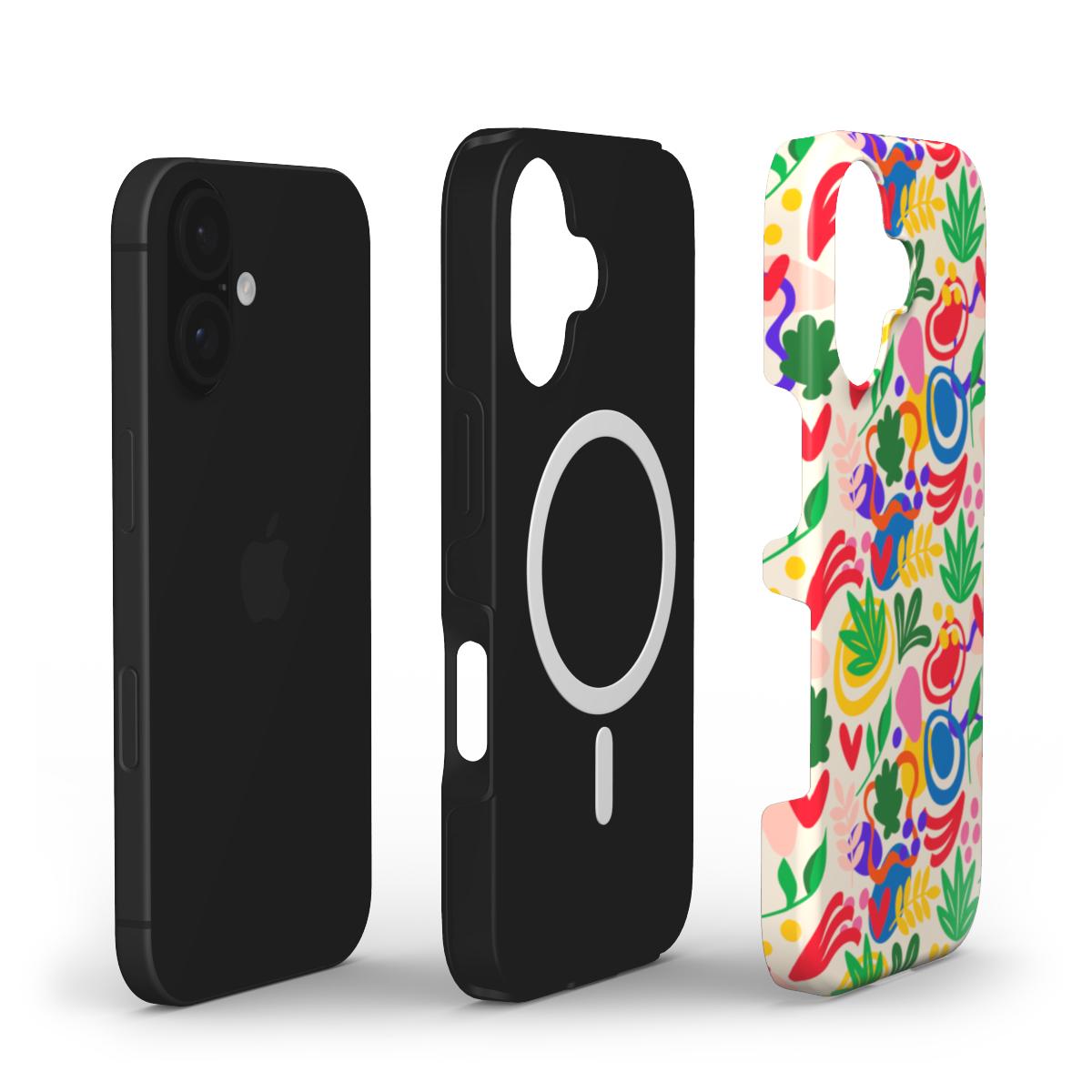 Vibrant Tropical Jungle Phone Case - Bold & Eco-Friendly Protection