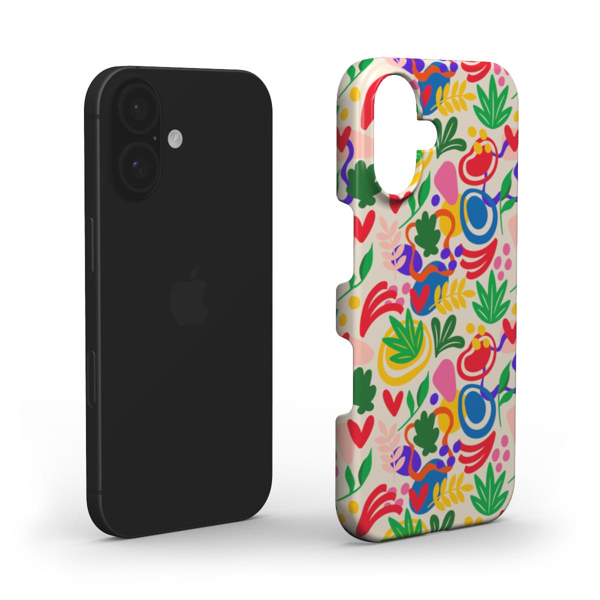 Vibrant Tropical Jungle Phone Case - Bold & Eco-Friendly Protection