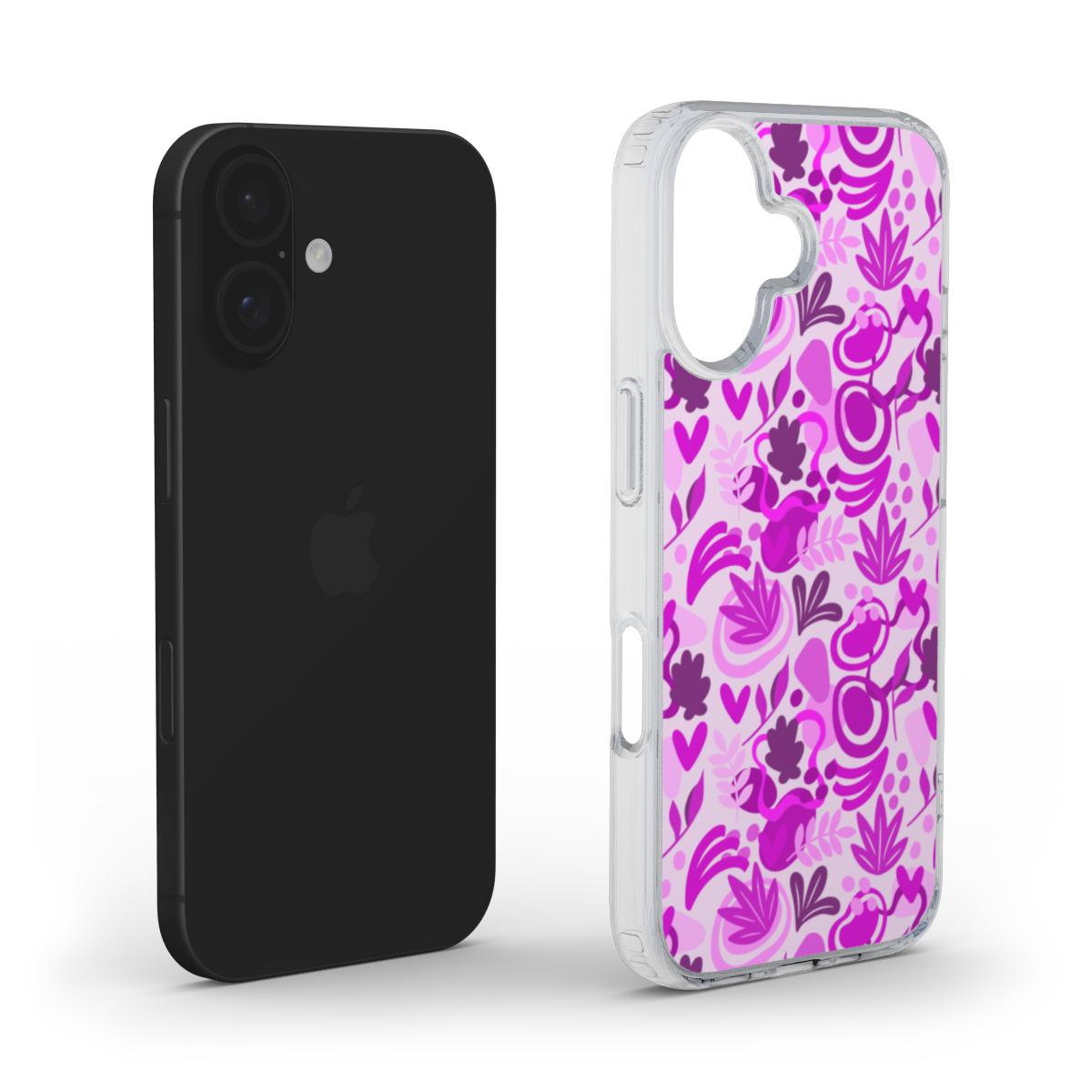 Vibrant Tropical Jungle Phone Case - Bold & Eco-Friendly Protection