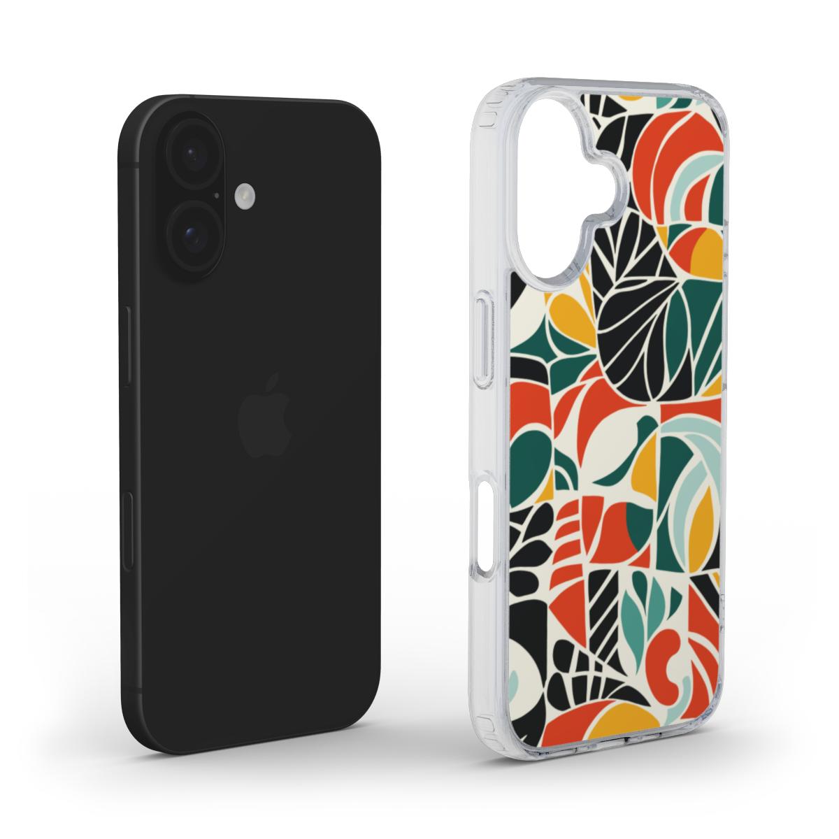 Eco-Friendly High-Protection Geometric Art Phone Case - Durable & Stylish Design