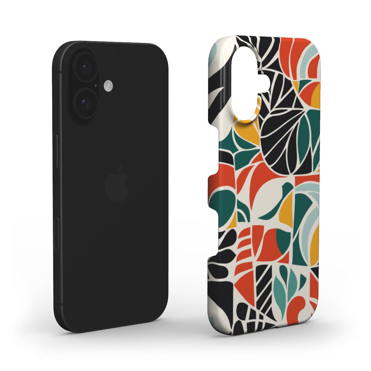 Umweltfreundliche Hochschutz-Geometrische Kunst-Handyhülle – Langlebiges & Stilvolles Design Snap