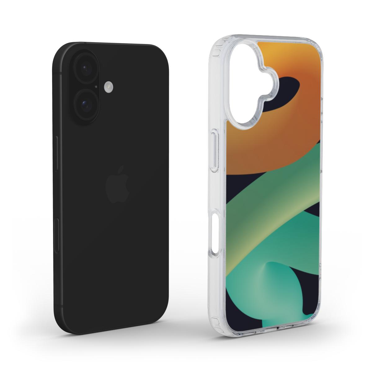 Vibrant Gradient Flow Phone Case – Bold & Dynamic Design