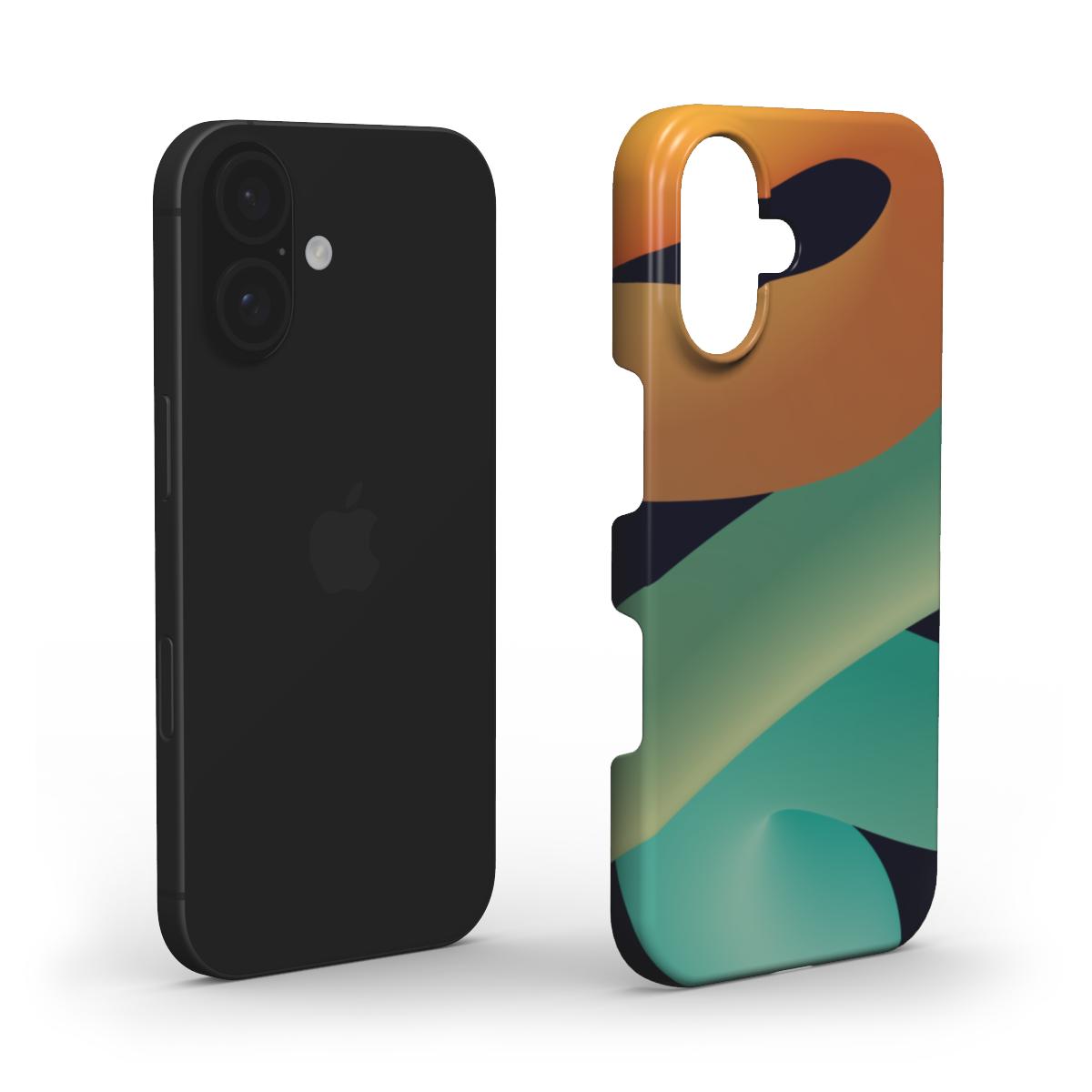 Vibrant Gradient Flow Phone Case – Bold & Dynamic Design
