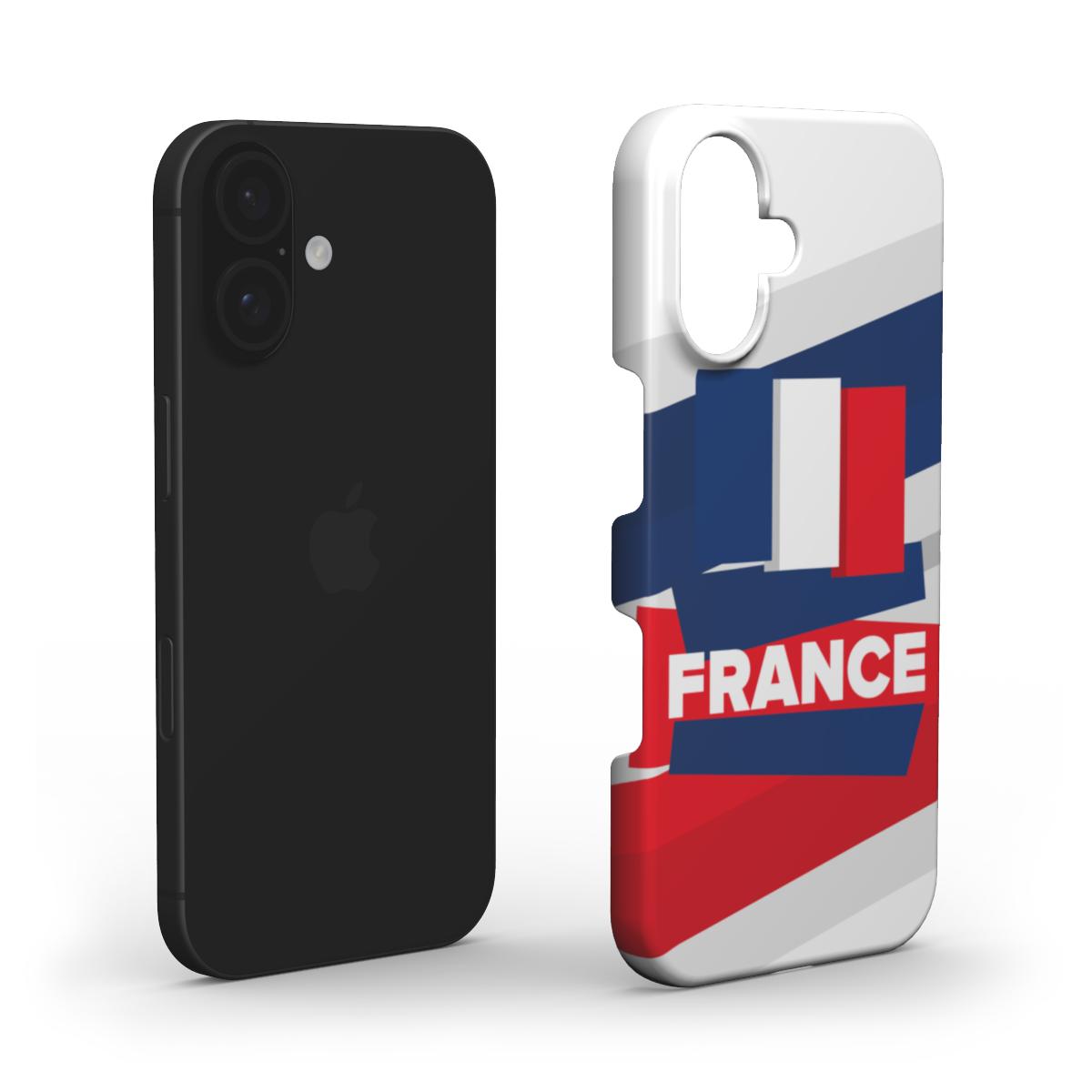 France Flag Stripes Phone Case – Bold & Dynamic Design
