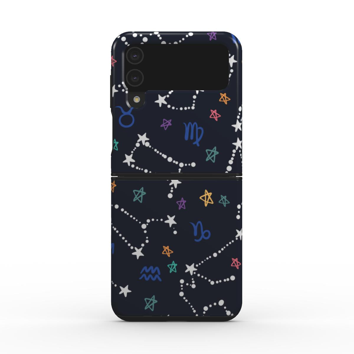 Handyhülle mit Sternzeichen-Sternbildern & Sternen – Astrologie & Himmlisches Design