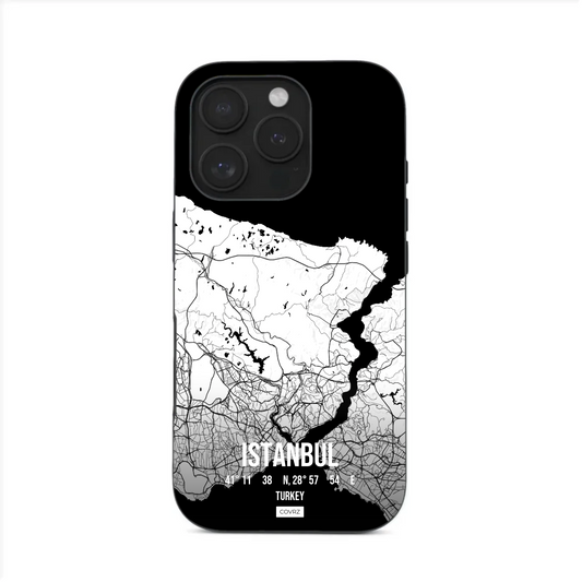 Istanbul Türkei Personalisierte Stadtkarte Handyhülle – Gestalte deinen Lieblingsort! Snap Case