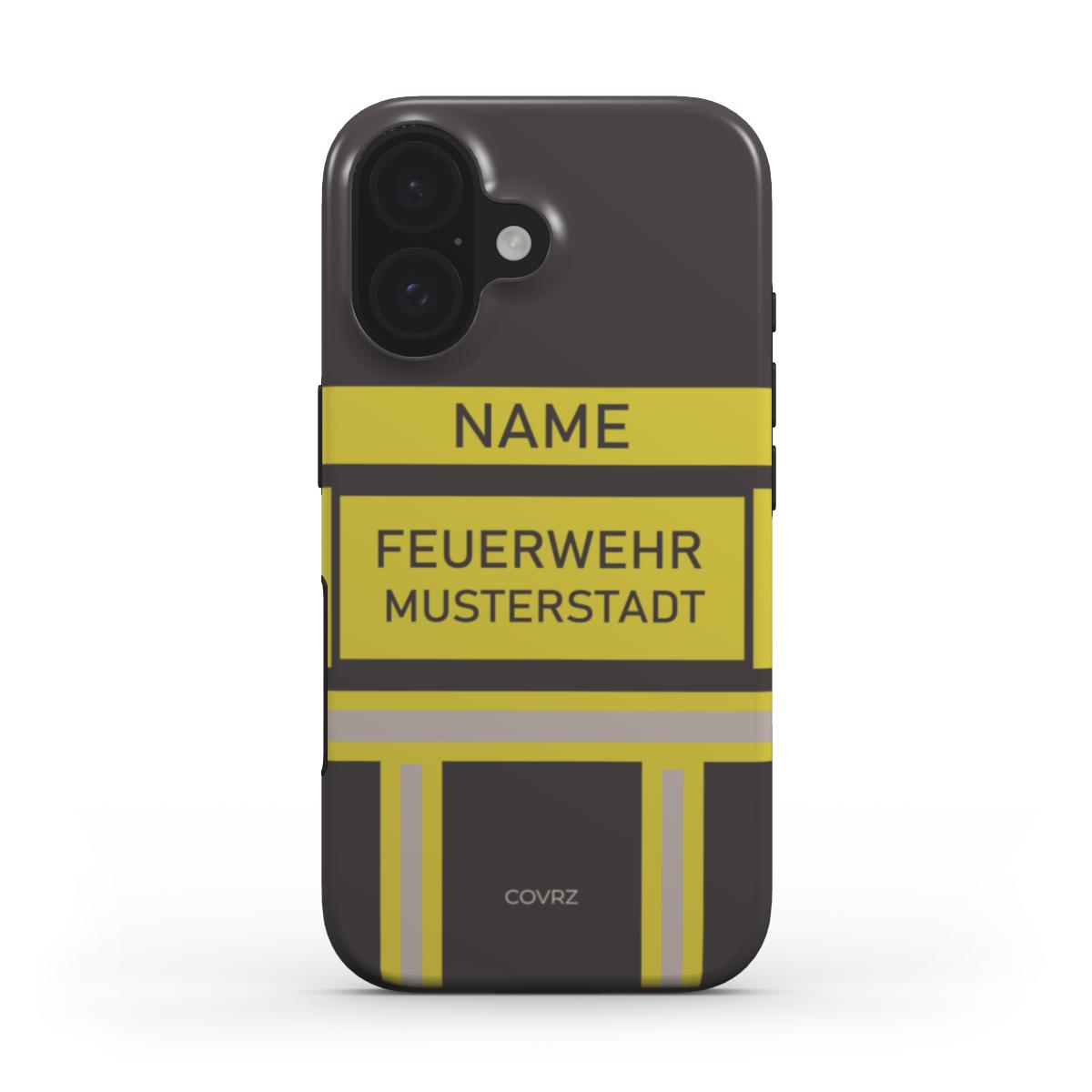 Personalisierte Feuerwehr-Handyhülle – Dein Name, Deine Stadt!