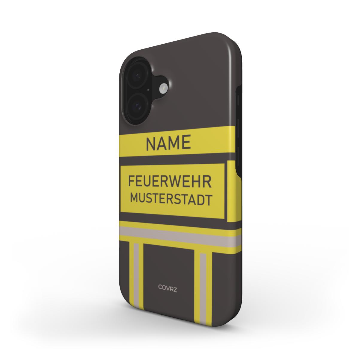 Personalisierte Feuerwehr-Handyhülle – Dein Name, Deine Stadt!