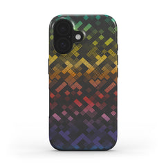 🌈 Bunte Pixelmuster Handyhülle – Lebendiges Geometrisches Design | Handyhülle