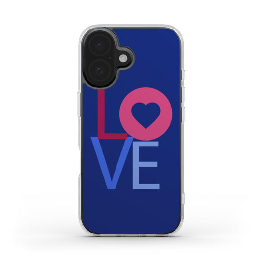 Modern Love Typography Phone Case – Bold & Stylish Design