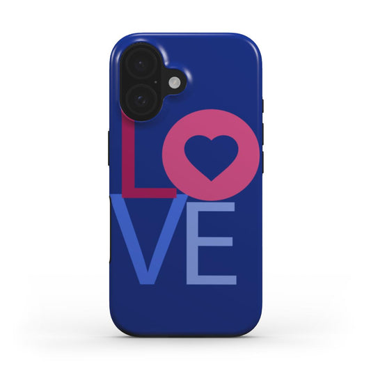 Modern Love Typography Phone Case – Bold & Stylish Design