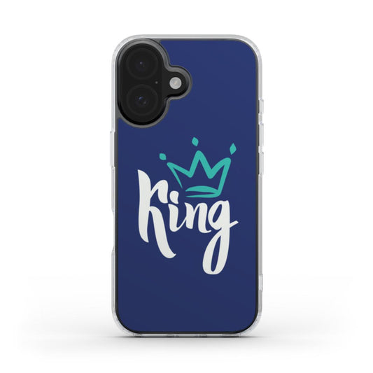 King Typography Phone Case – Regal & Bold Design