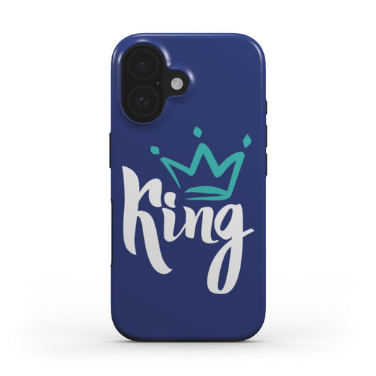 King Typography Phone Case – Regal & Bold Design