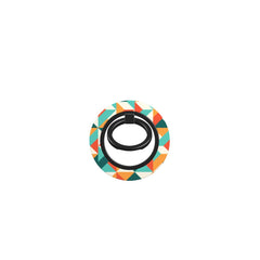 Mehrfarbiges Geometrisches Design – Handy Ringhalter