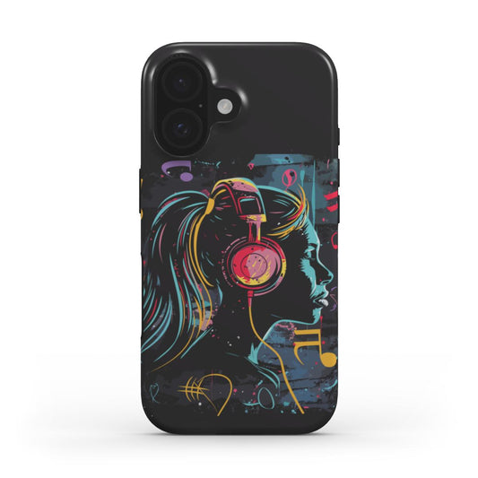 Musik Vibes Handyhülle – Mutiges & Künstlerisches Design MagSafe Tough