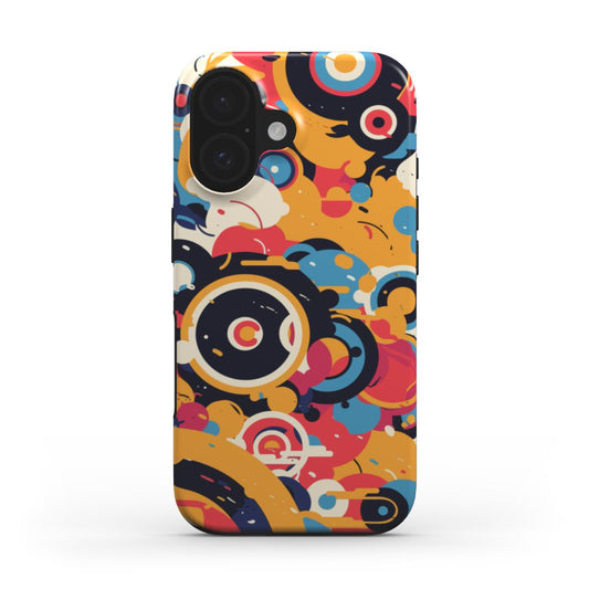 Farbspritzer Handyhülle – Mutiges & Dynamisches Abstraktes Design  MagSafe Tough