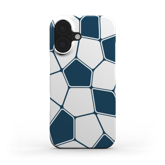 Navy Blue Football Pattern Phone Case
