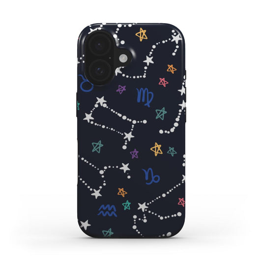 Handyhülle mit Sternzeichen-Sternbildern & Sternen – Astrologie & Himmlisches Design MagSafe Tough