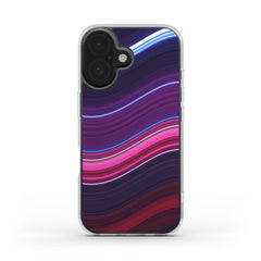 Ultra-robuste Neon-Wellen-Handyhülle – Hochschutz & Umweltfreundliches Design Clear