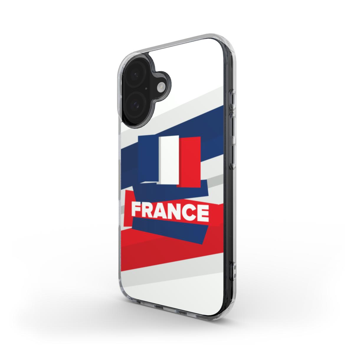 France Flag Stripes Phone Case – Bold & Dynamic Design