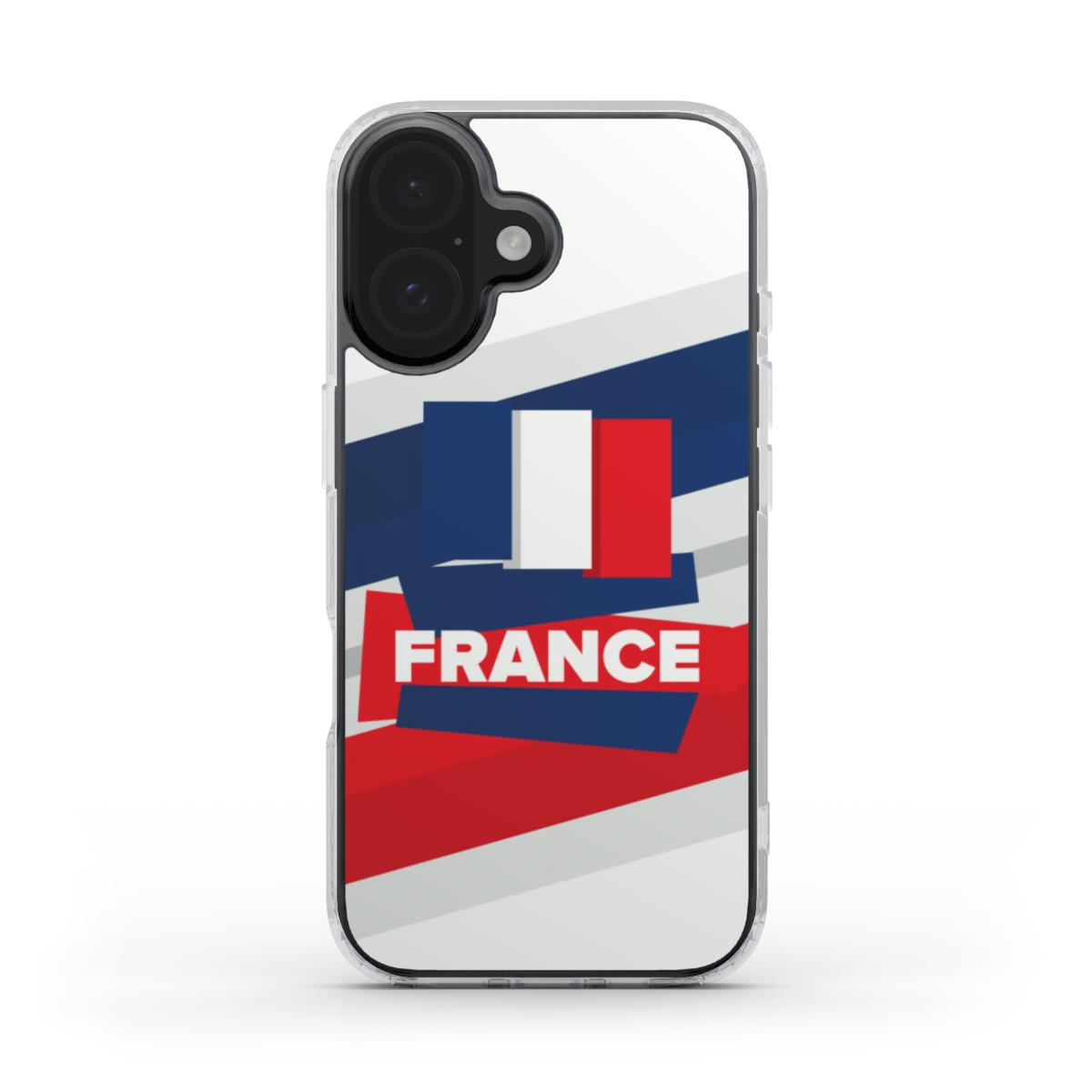 France Flag Stripes Phone Case – Bold & Dynamic Design