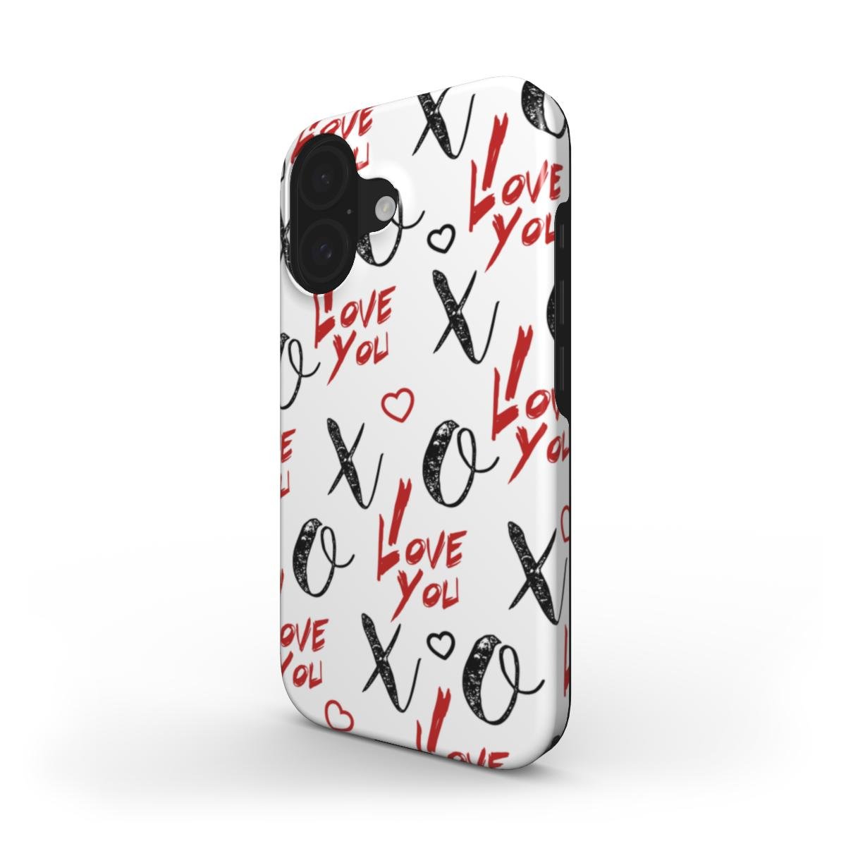 Love You XO Muster Handyhülle – Trendiges & Romantisches Design - COVRZ